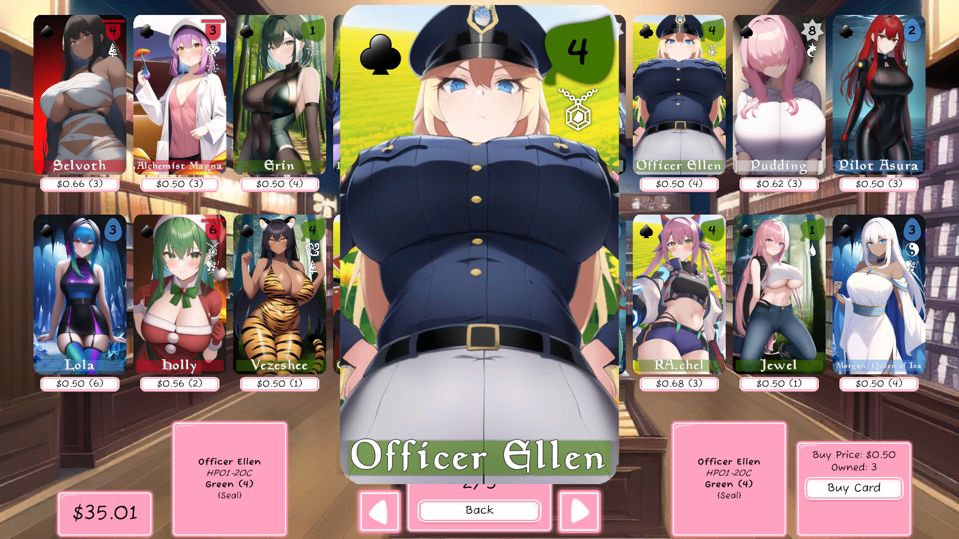 Orphus - A Hentai CCG screenshot 2