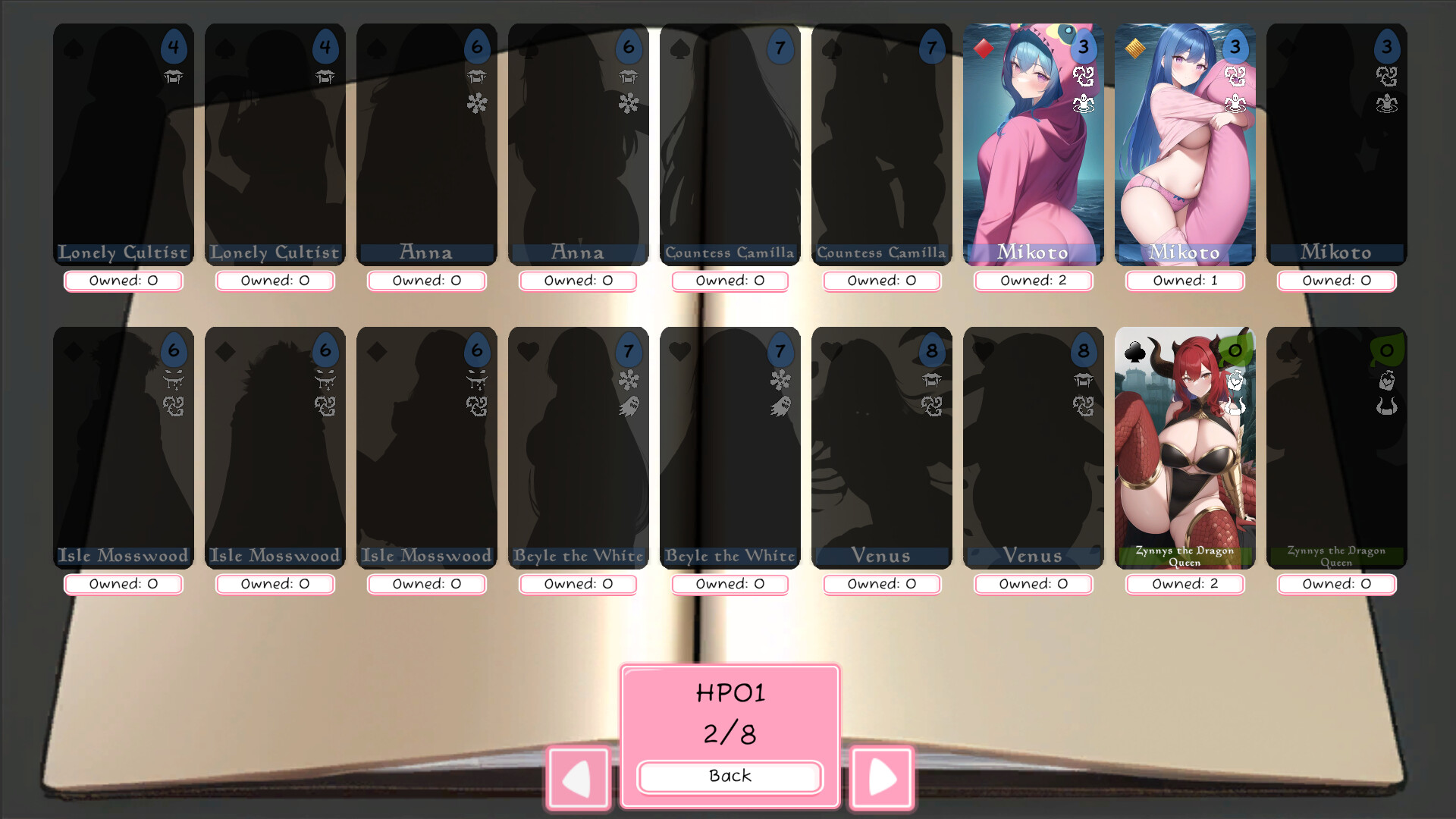 Orphus - A Hentai CCG screenshot 4