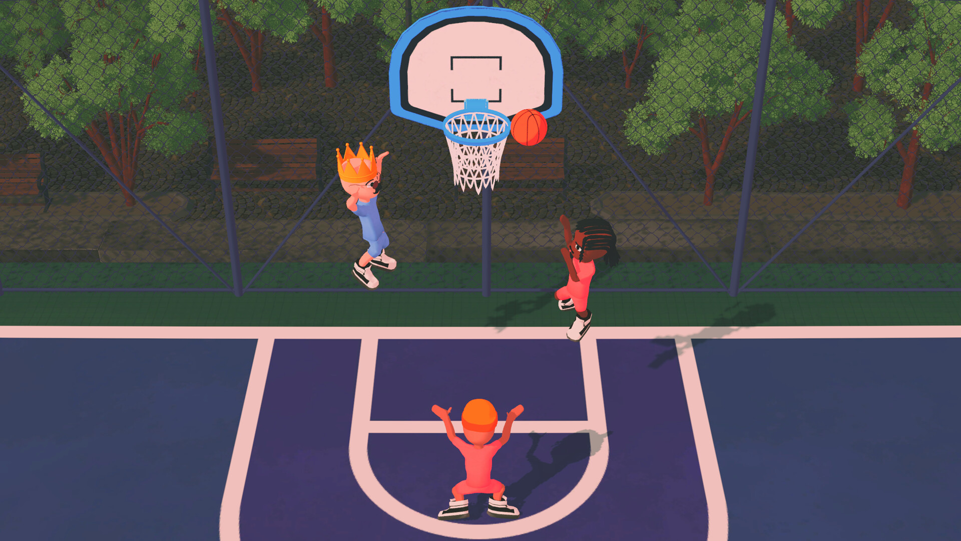 Hoop Fighters: Party Basketball screenshot 4