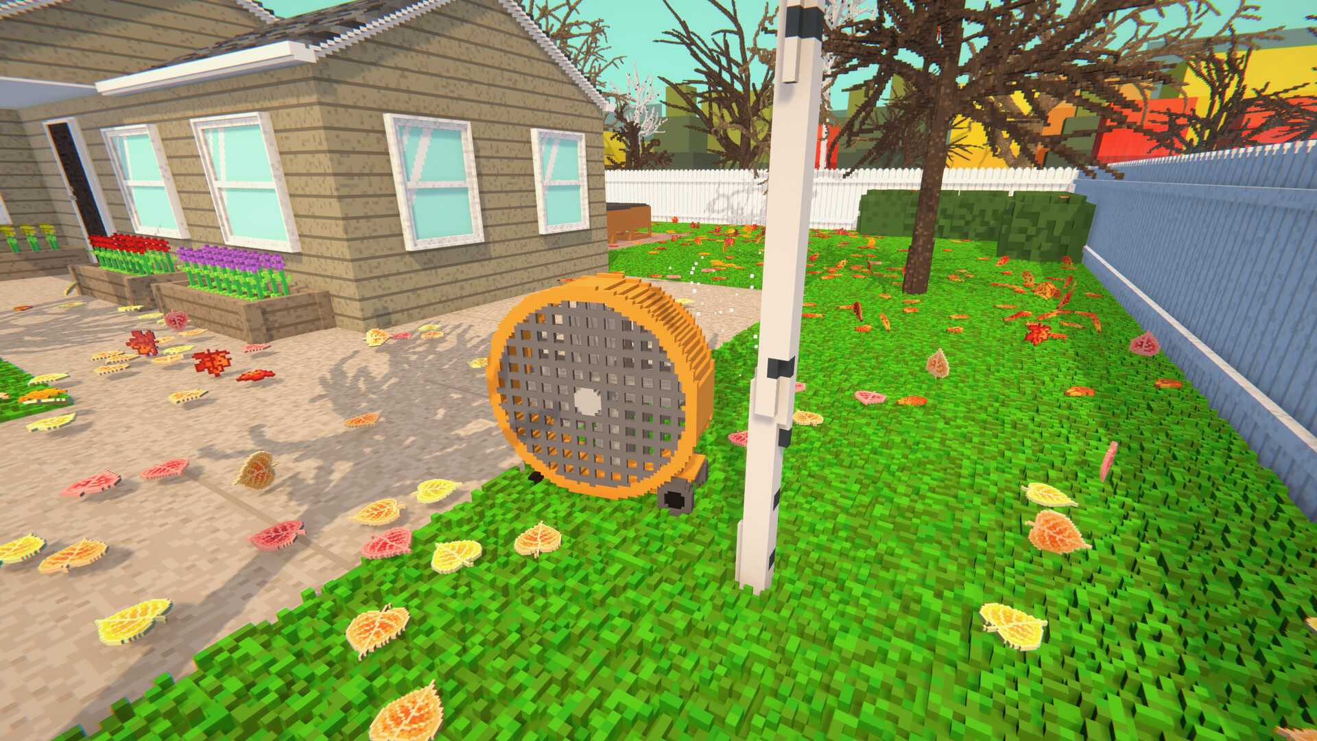 Leaf Blowing Simulator screenshot 10
