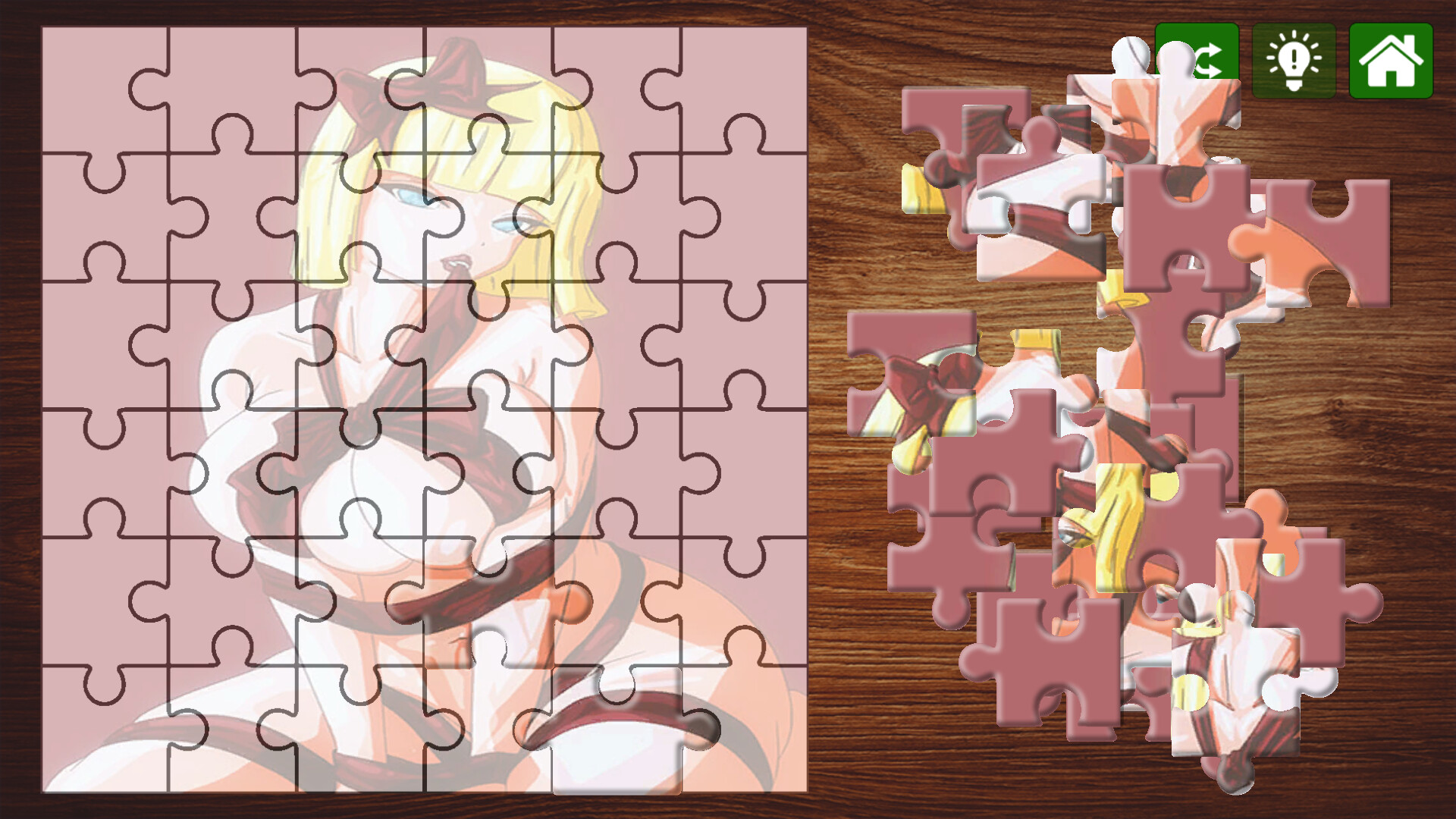 Hentai Jigsaw Puzzle Collection: Christmas Edition screenshot 3