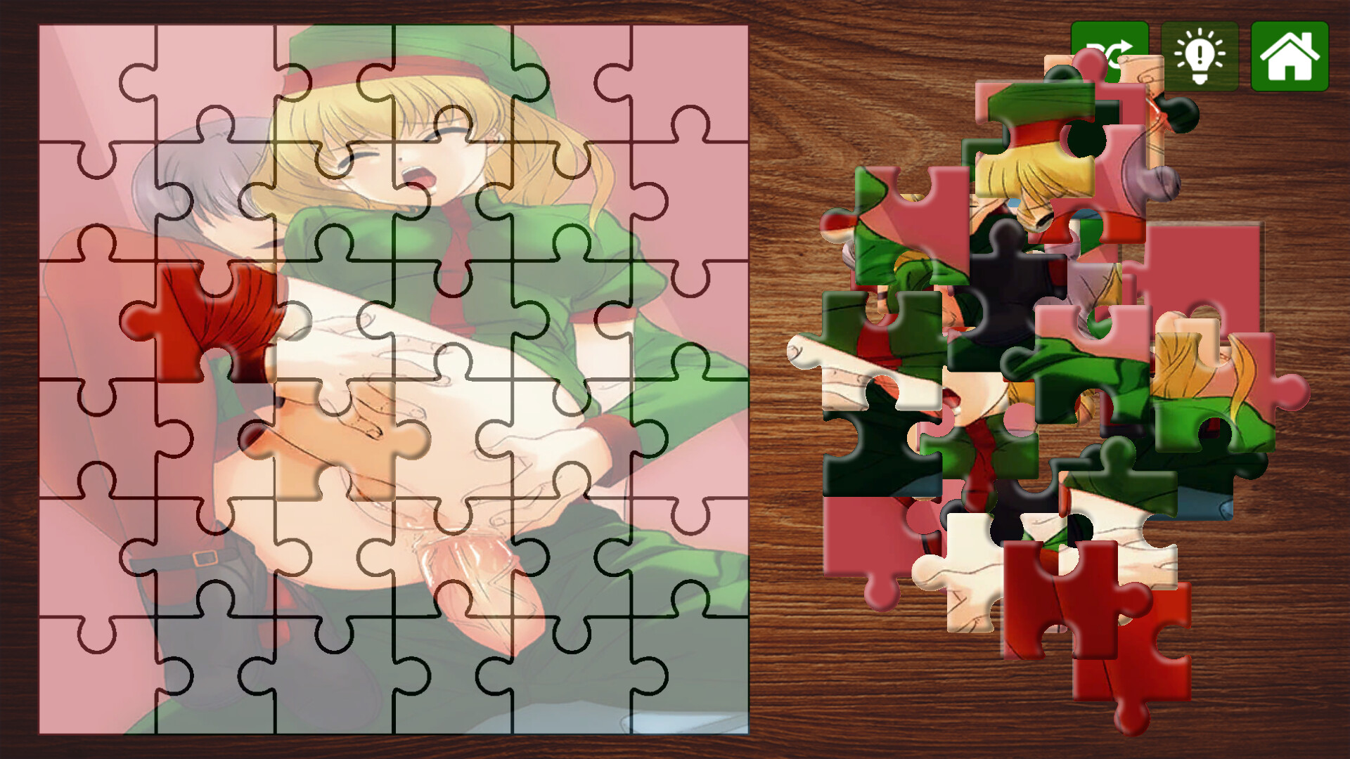 Hentai Jigsaw Puzzle Collection: Christmas Edition screenshot 4