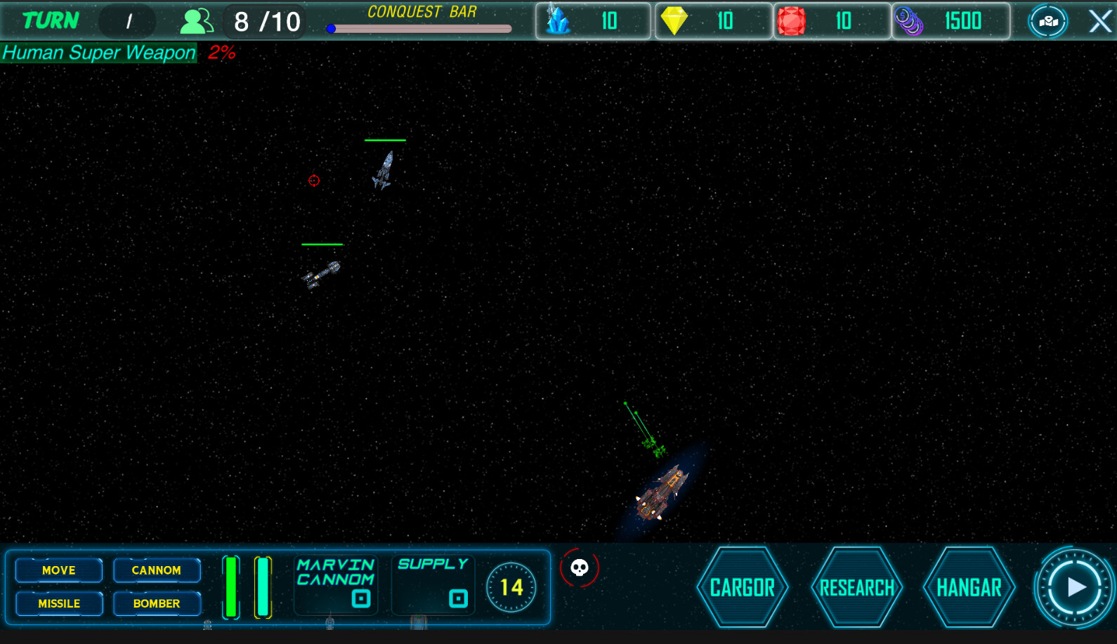 MARTIAN CONQUER screenshot 2