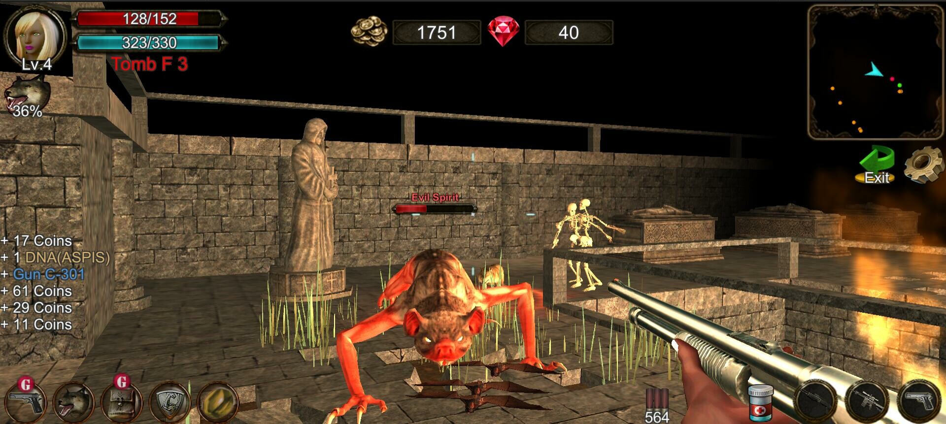 Dungeon Shooter : Dark Temple screenshot 6