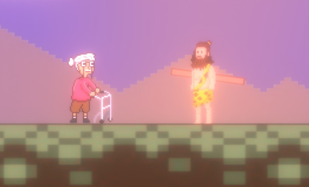 Street Fighting Grandma screenshot 3