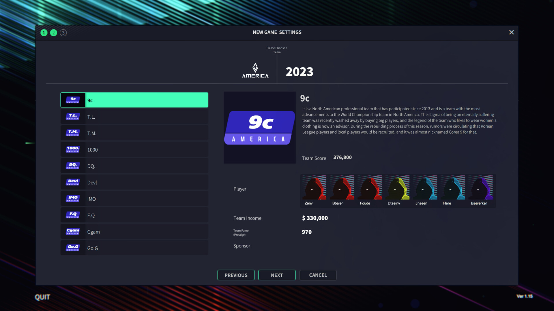 League Manager 2023 screenshot 2