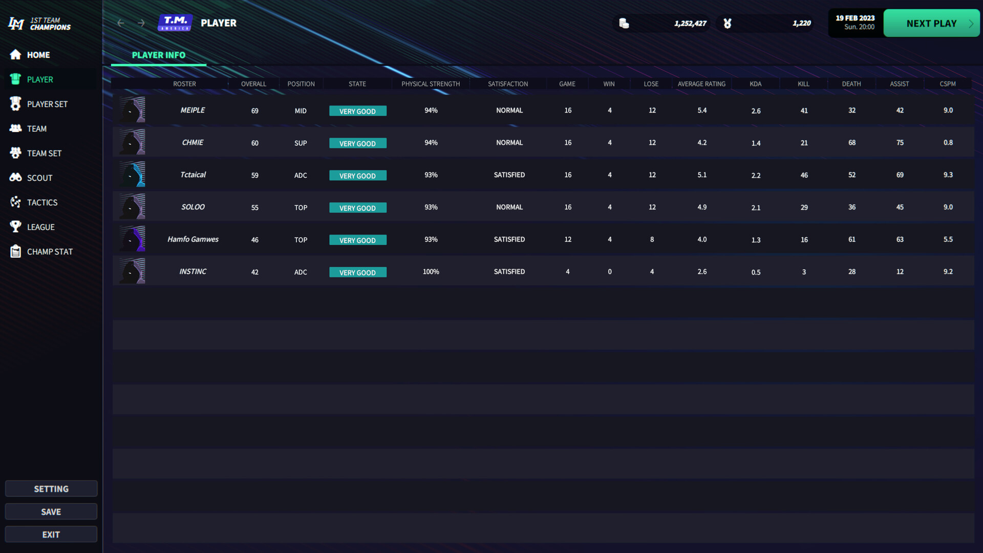 League Manager 2023 screenshot 3