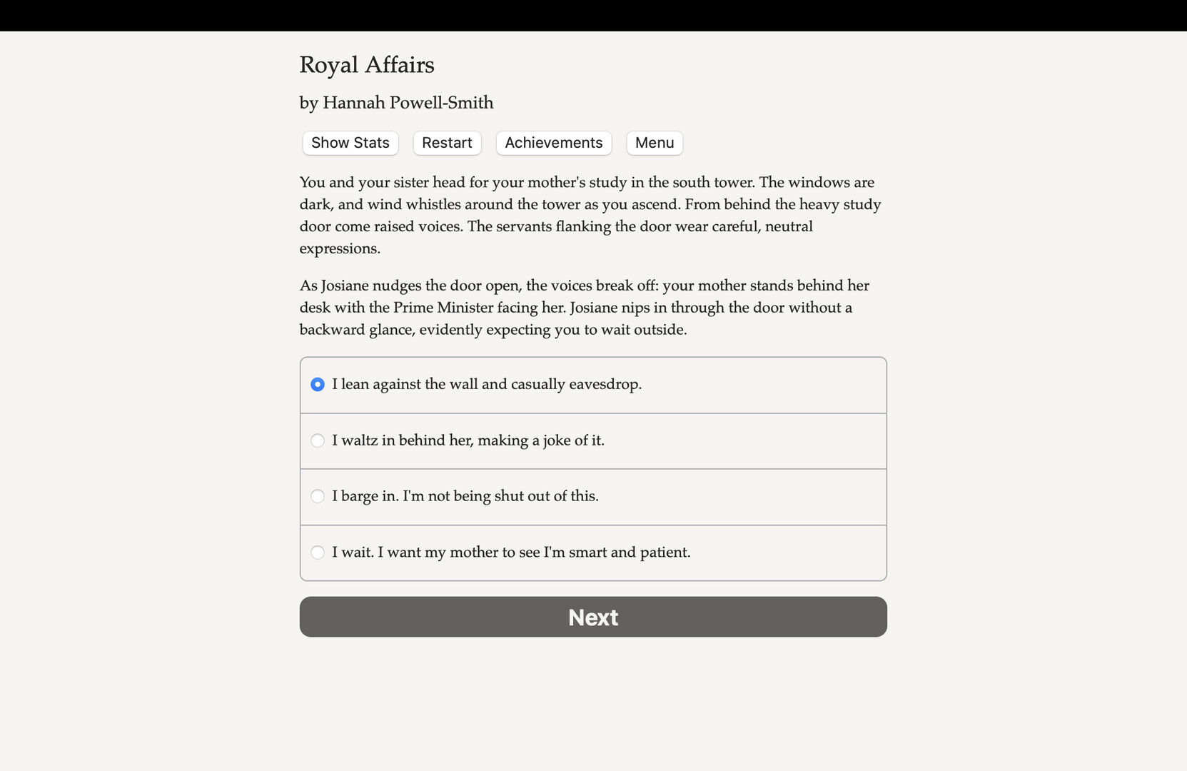 Royal Affairs screenshot 2