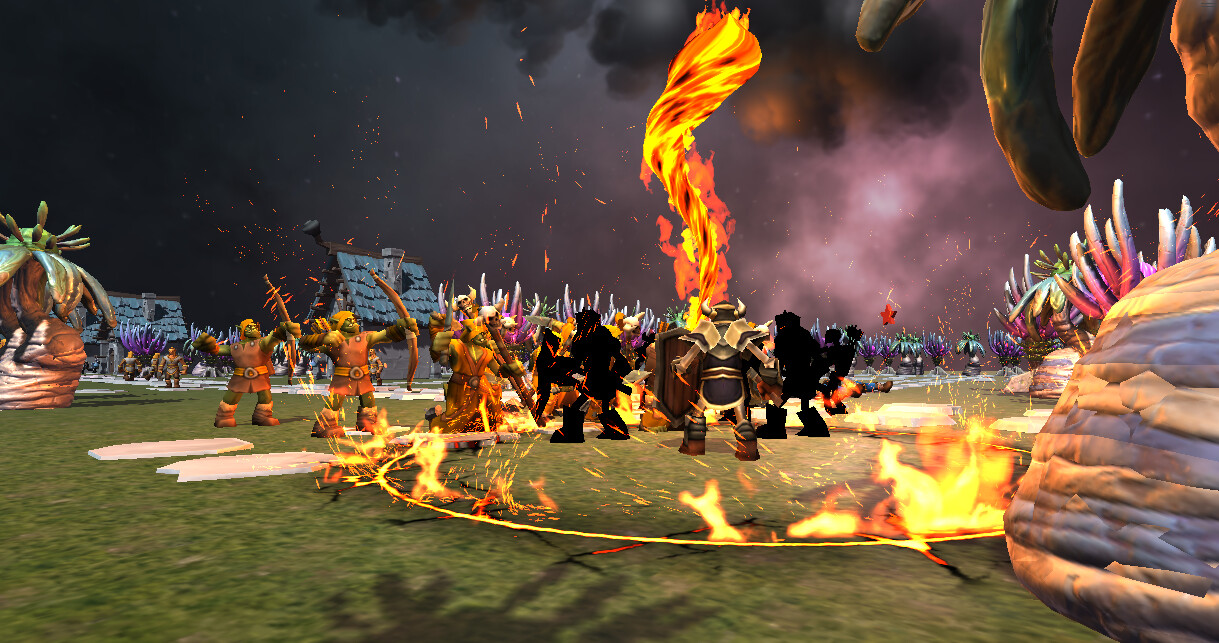 Crowd Medieval City War screenshot 1