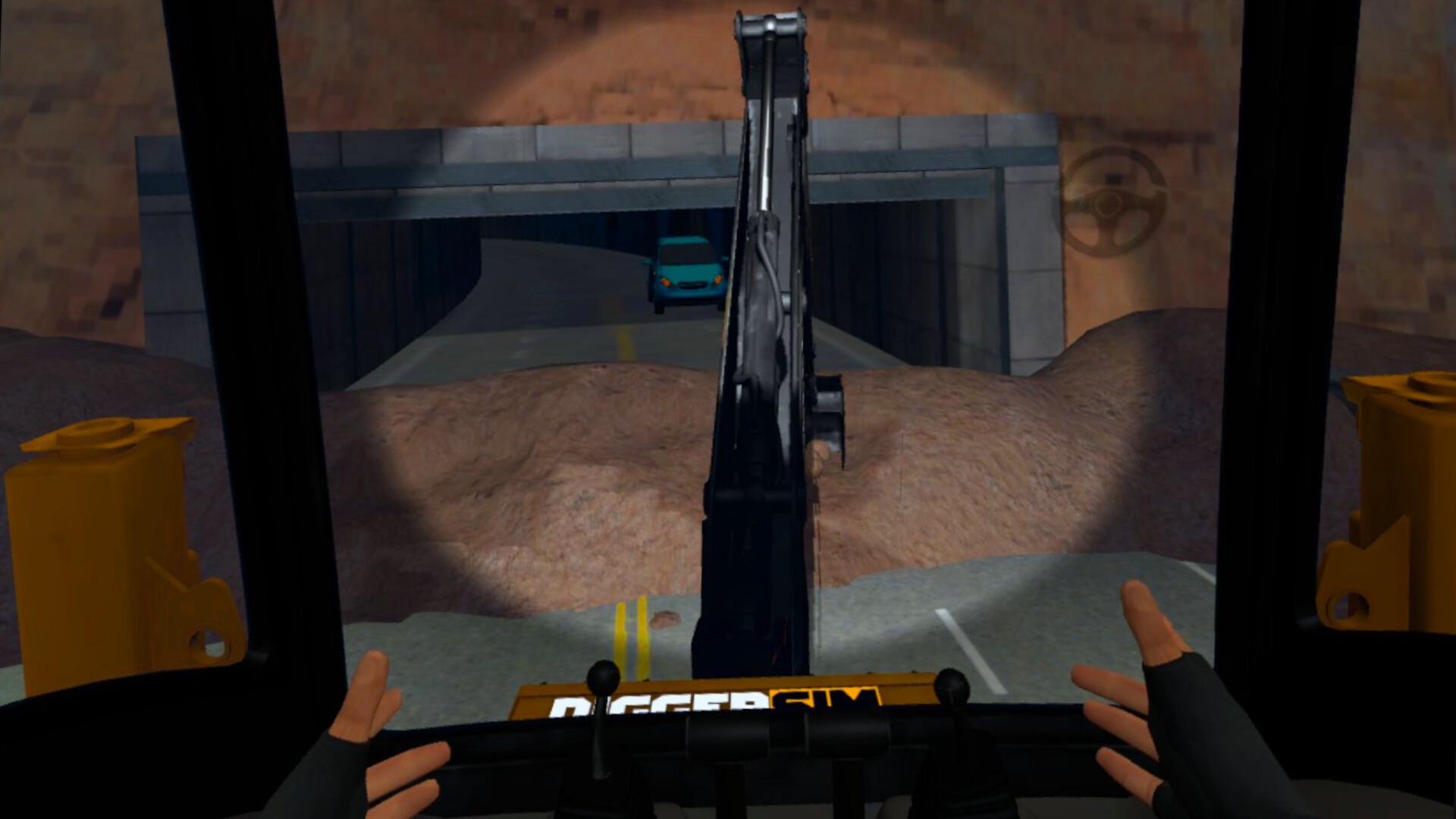 DiggerSim - Excavator & Heavy Equipment Simulator VR screenshot 2