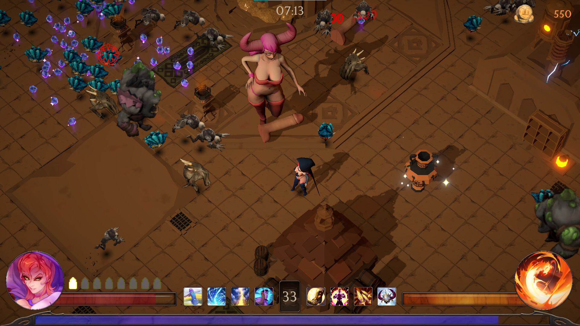 Sally's Dungeon screenshot 1