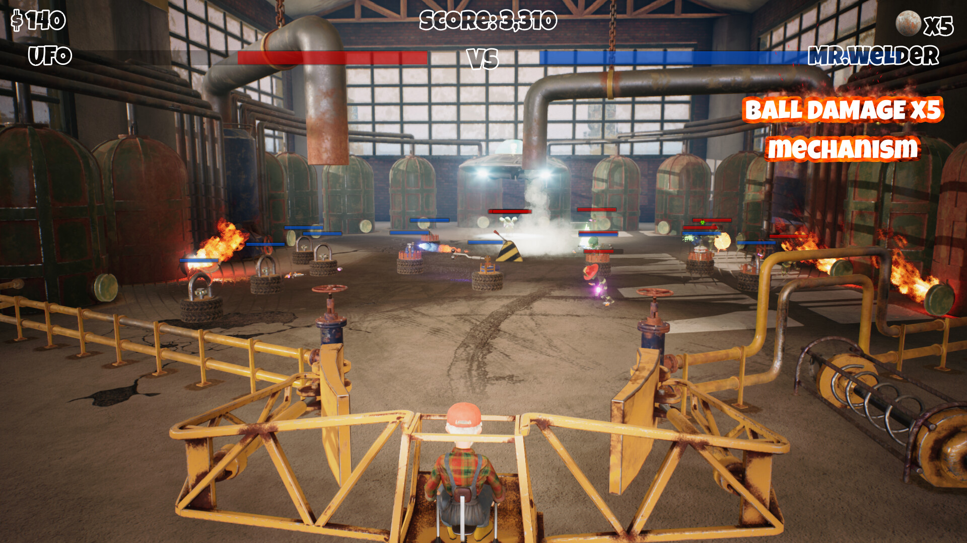 Mr.Welder's Pinball Defence screenshot 5