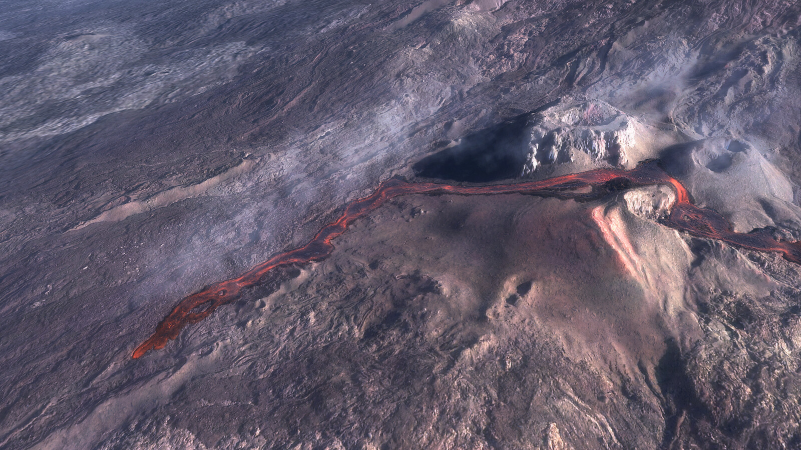 Volcano Simulator - Reunion Island screenshot 2
