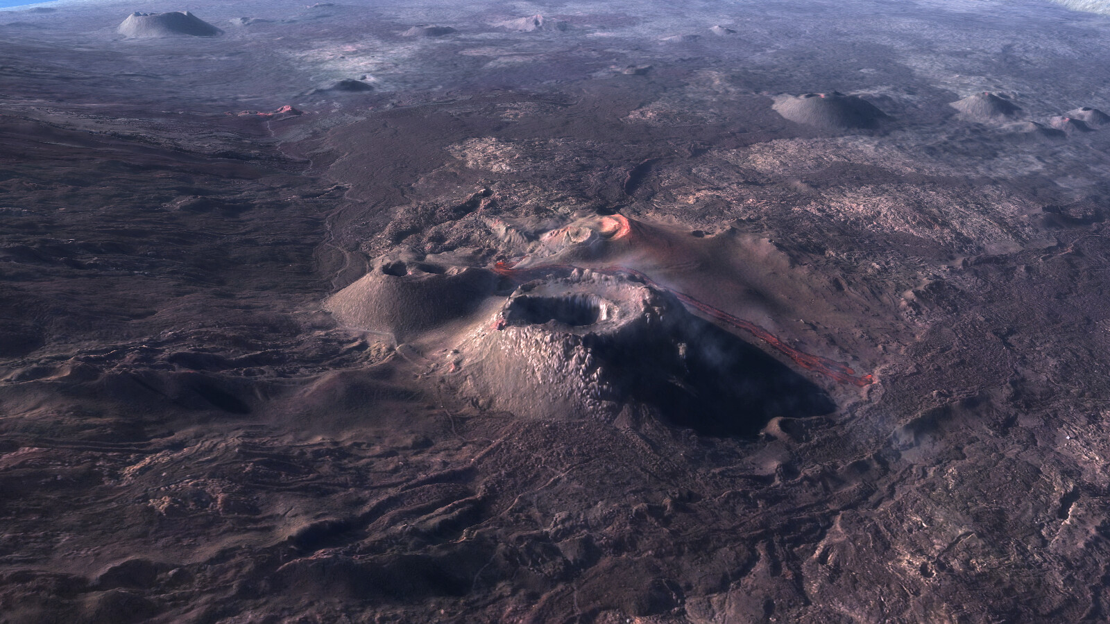 Volcano Simulator - Reunion Island screenshot 1