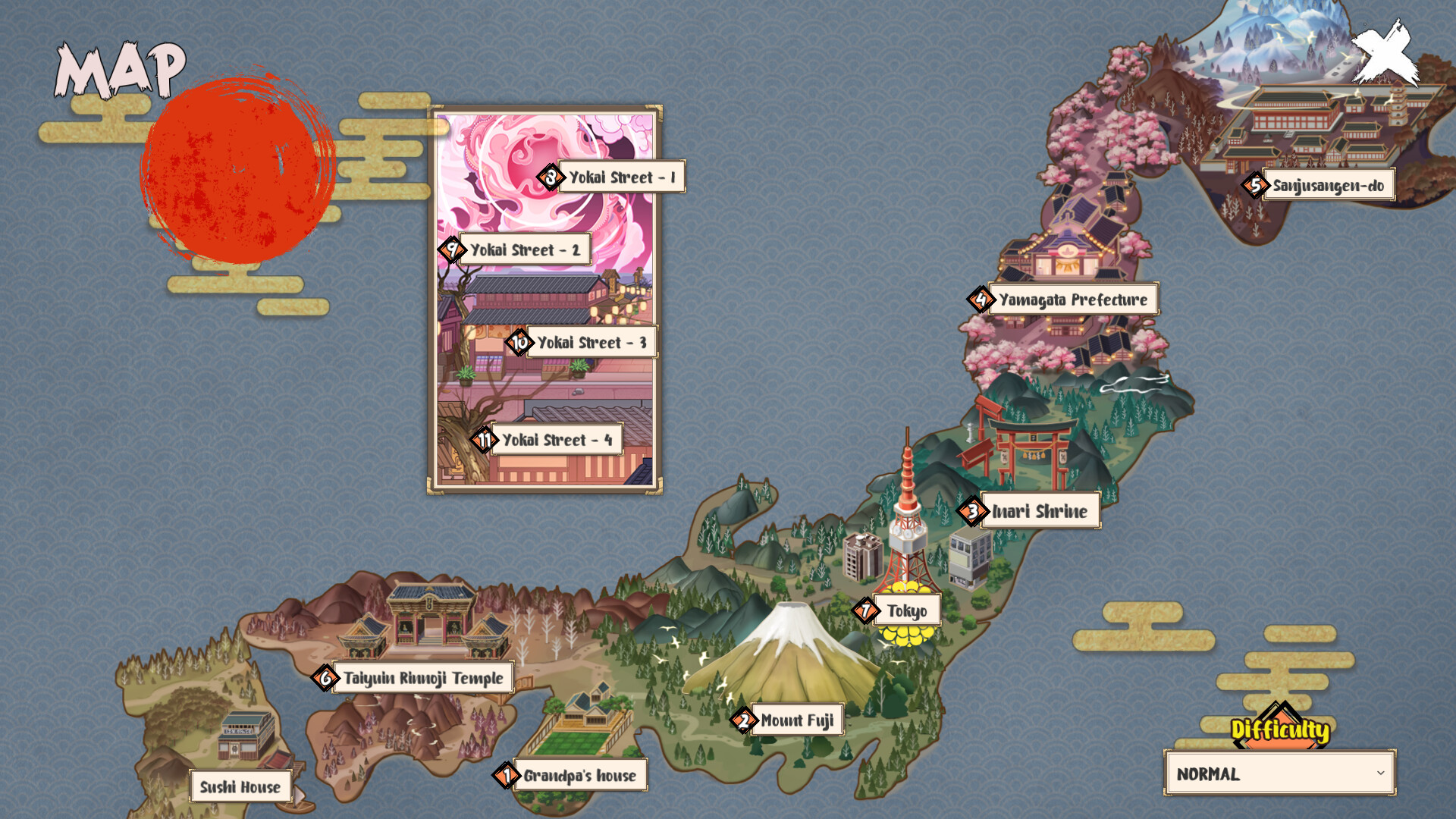 Yokai Art: Survival screenshot 7