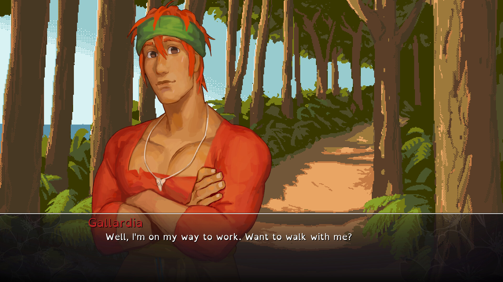 Breathless Winds - LGBT Visual Novel screenshot 1
