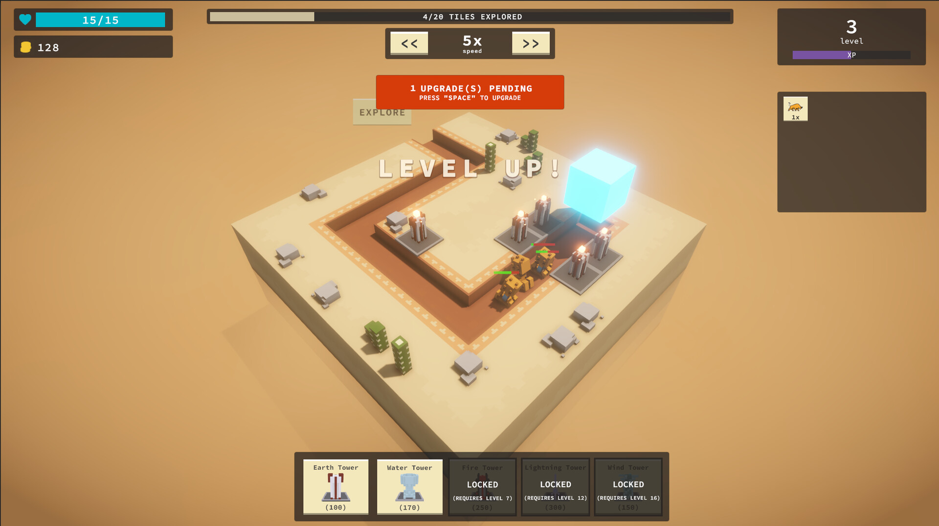 Rogue Cube Defense screenshot 2