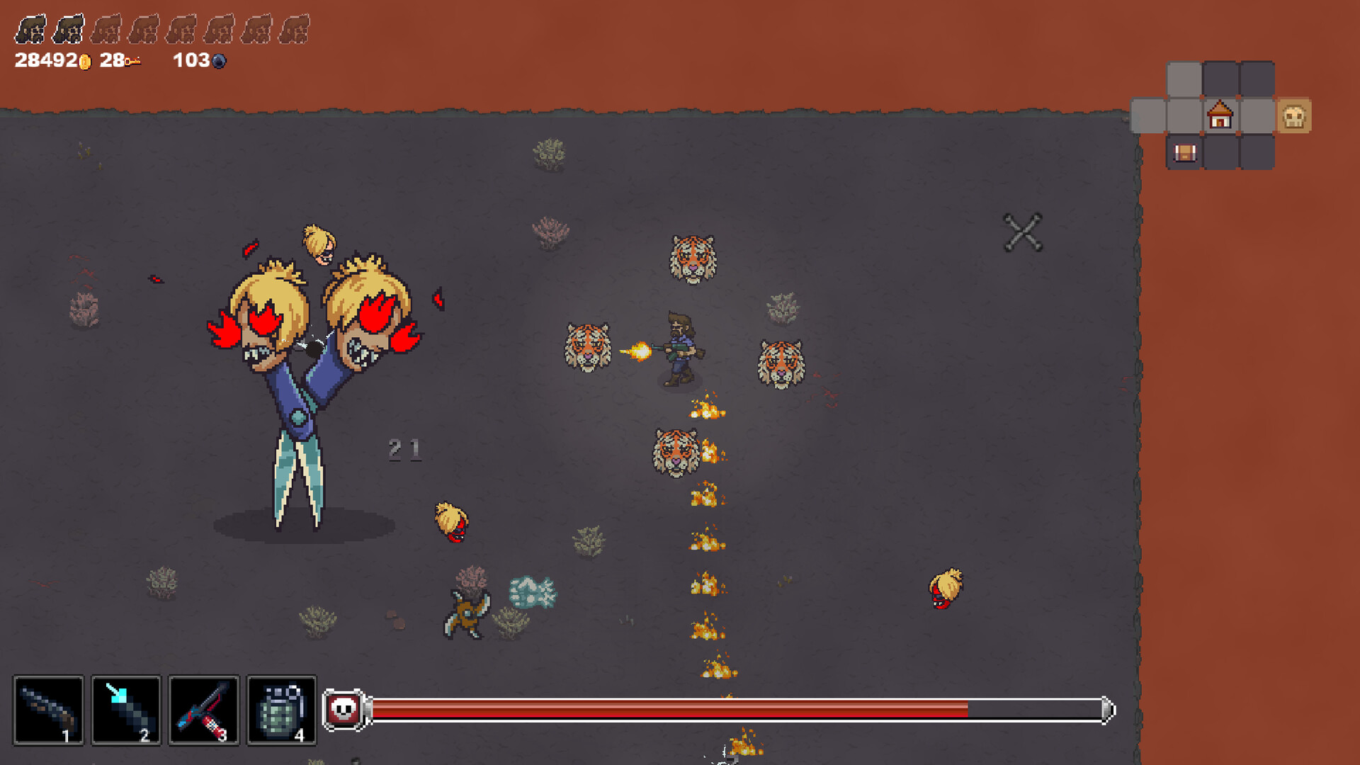 Mullet Hell screenshot 1