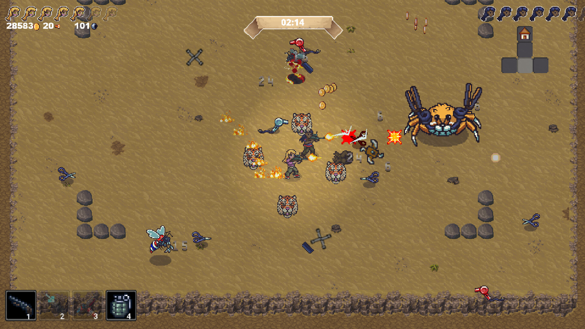 Mullet Hell screenshot 3