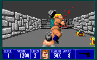 Wolfenstein 3D screenshot 4