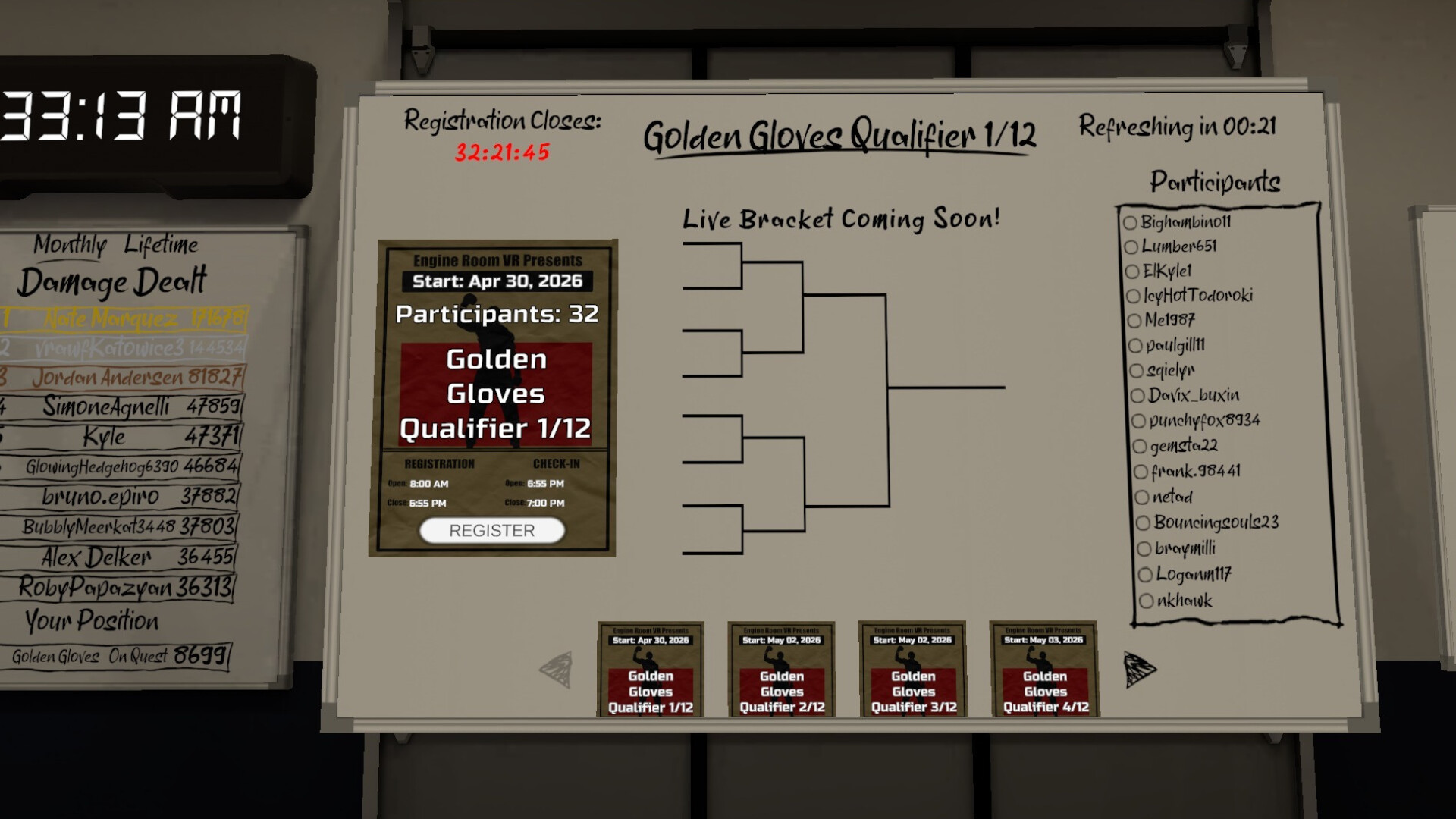 Golden Gloves VR screenshot 3