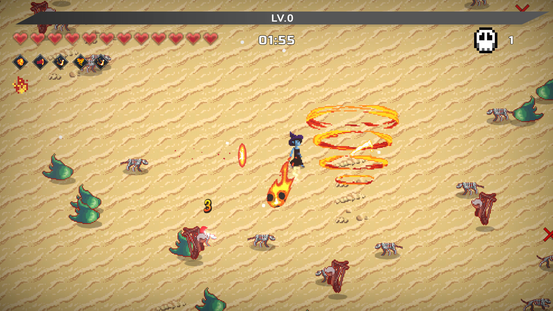 Elemental Survivors : Roguelike screenshot 1
