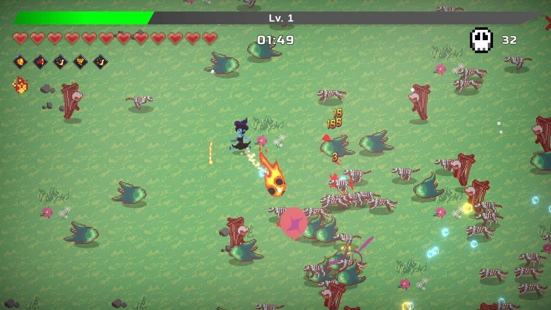 Elemental Survivors : Roguelike screenshot 6