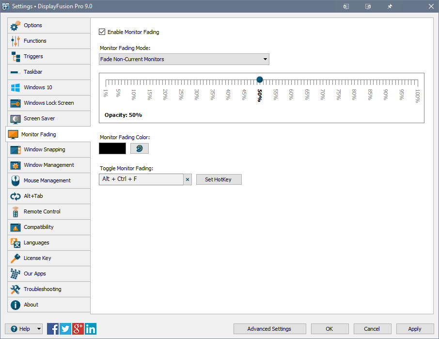 DisplayFusion screenshot 5