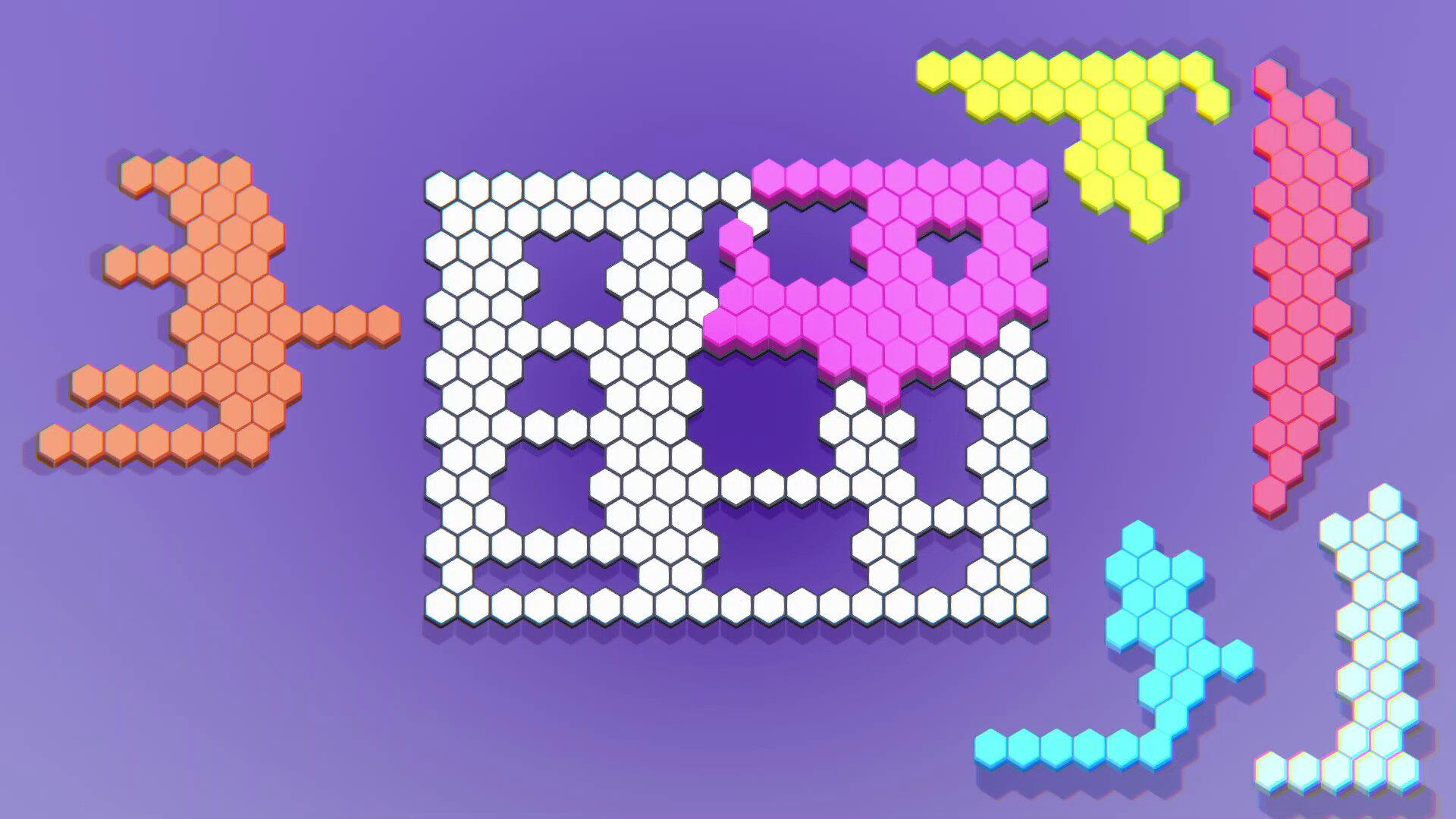 Hexagon Puzzle Blocks screenshot 3