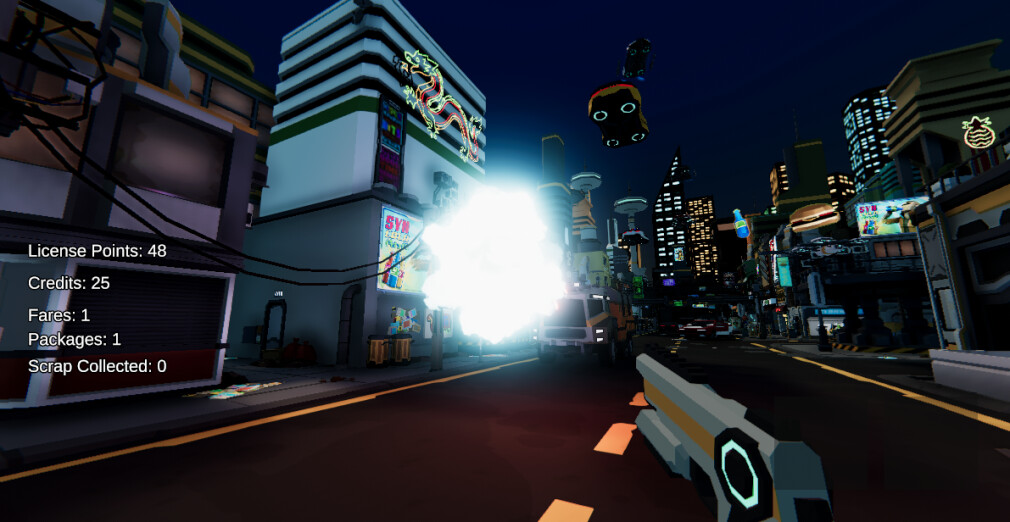 Cyber Courier 2088 screenshot 3