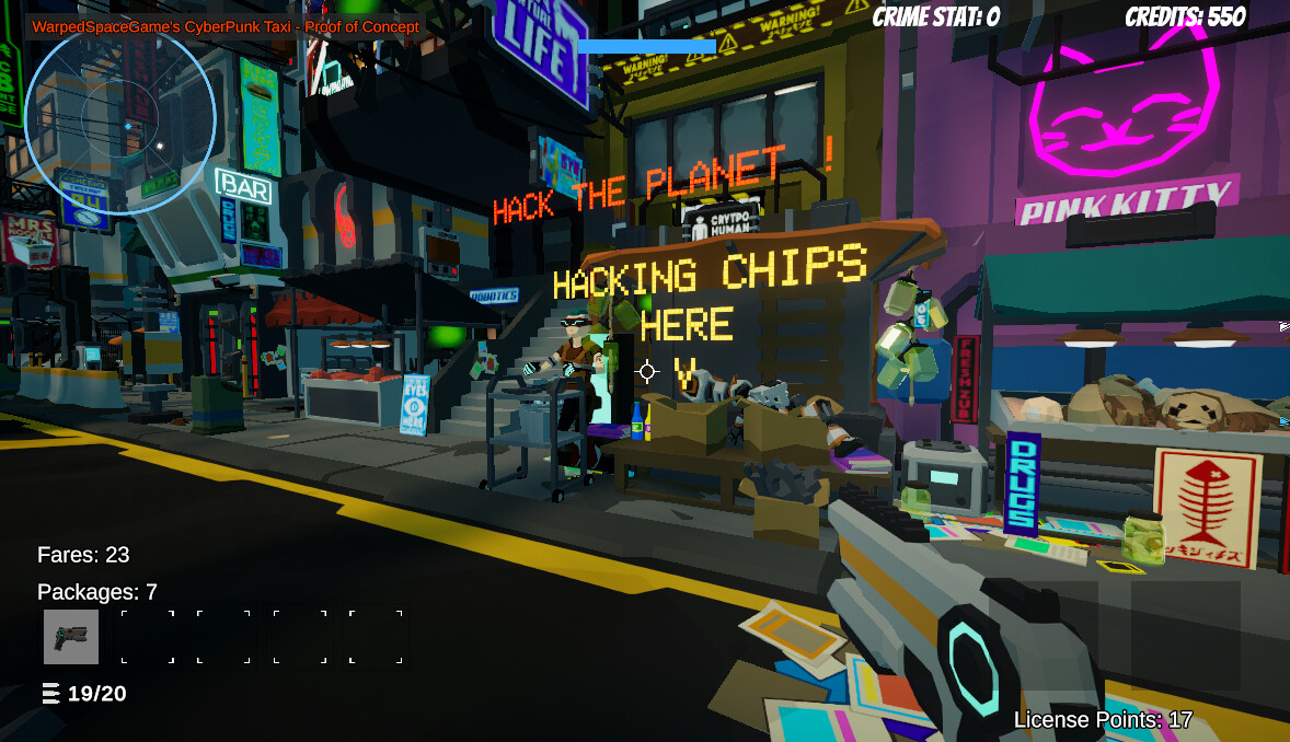 Cyber Courier 2088 screenshot 2