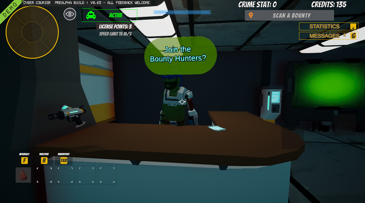 Cyber Courier 2088 screenshot 5
