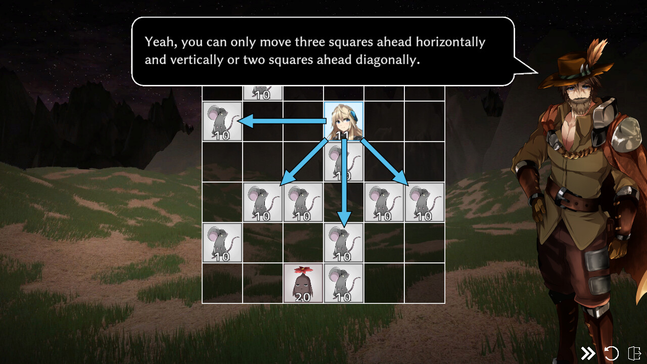 Dungeon in Grid Puzzles screenshot 4