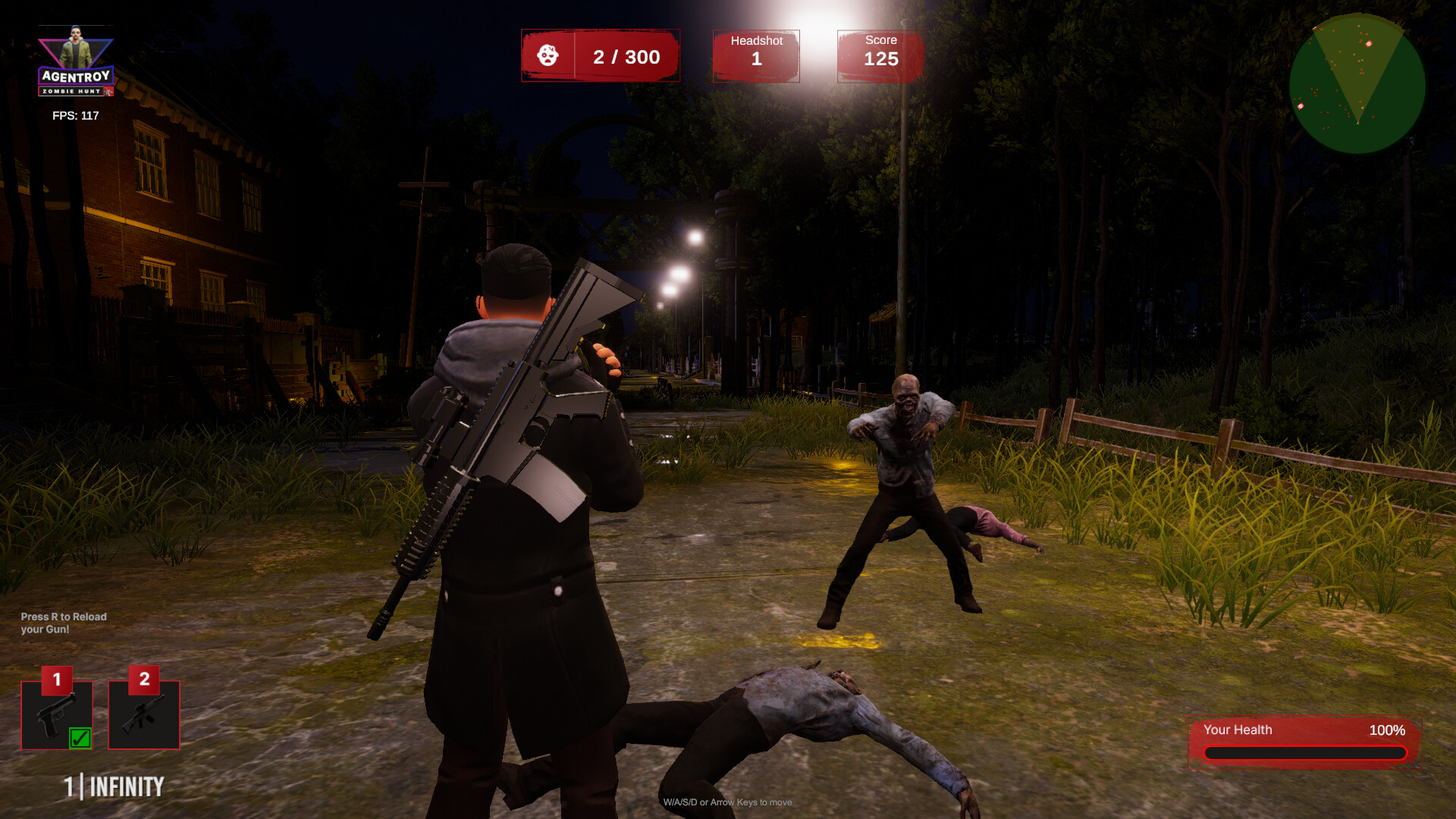 Agent Roy - Zombie Hunt screenshot 4