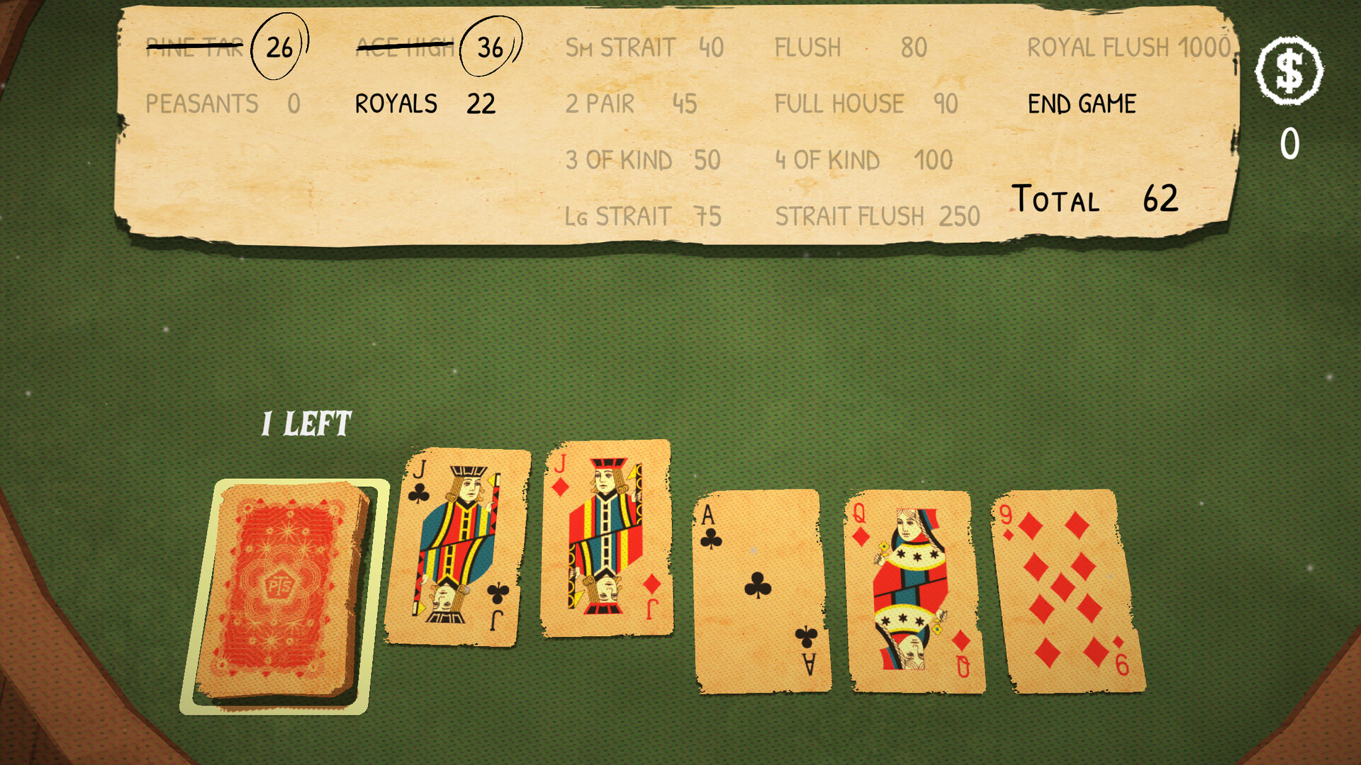 Pine Tar Poker screenshot 1