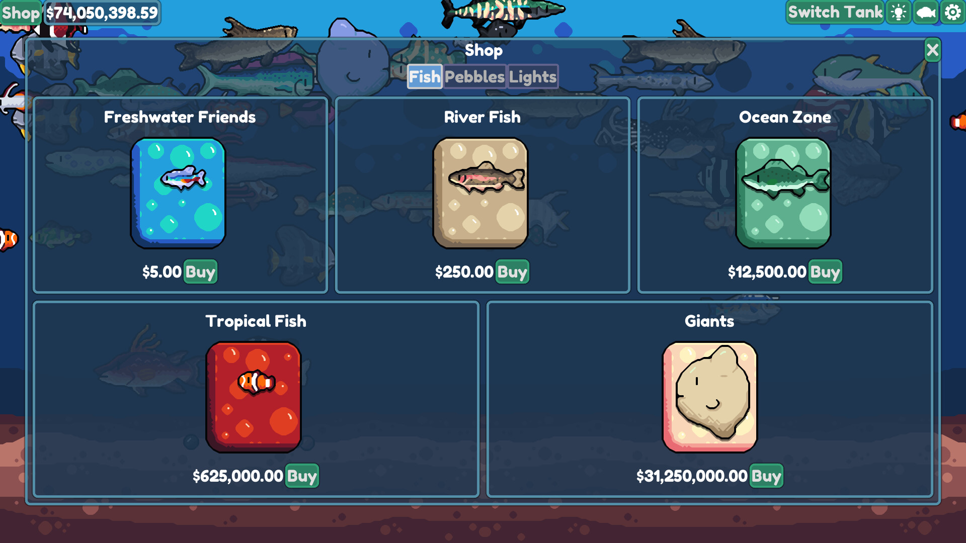 Chillquarium screenshot 3