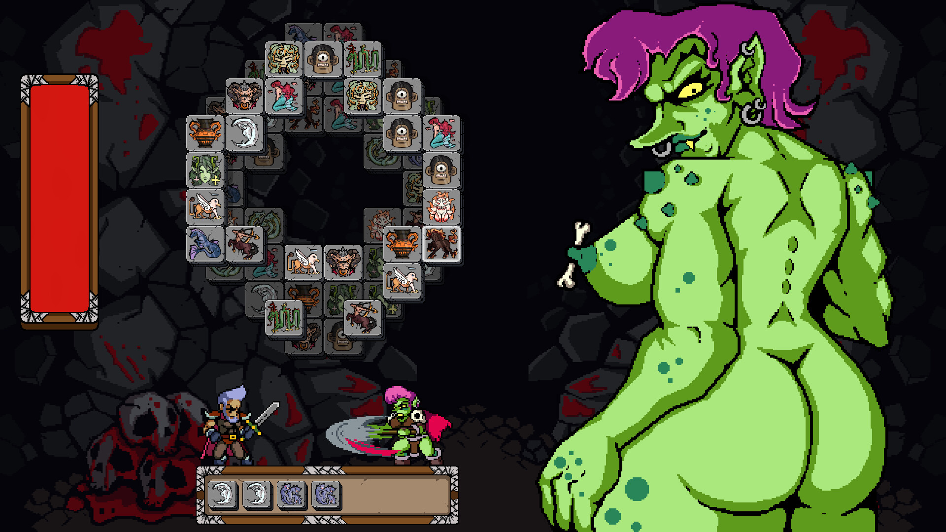 Mythology Waifus Mahjong screenshot 3