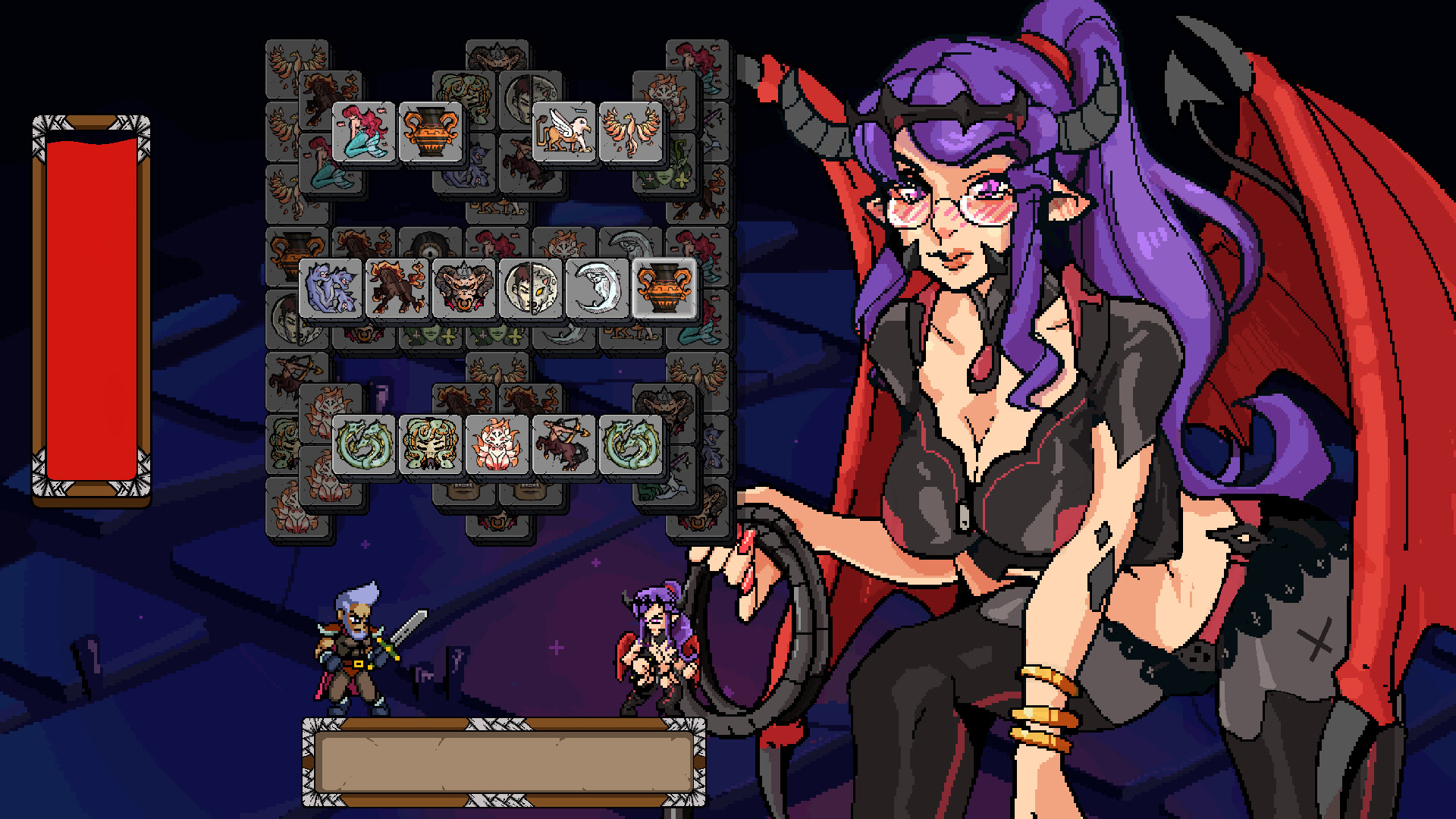 Mythology Waifus Mahjong screenshot 1