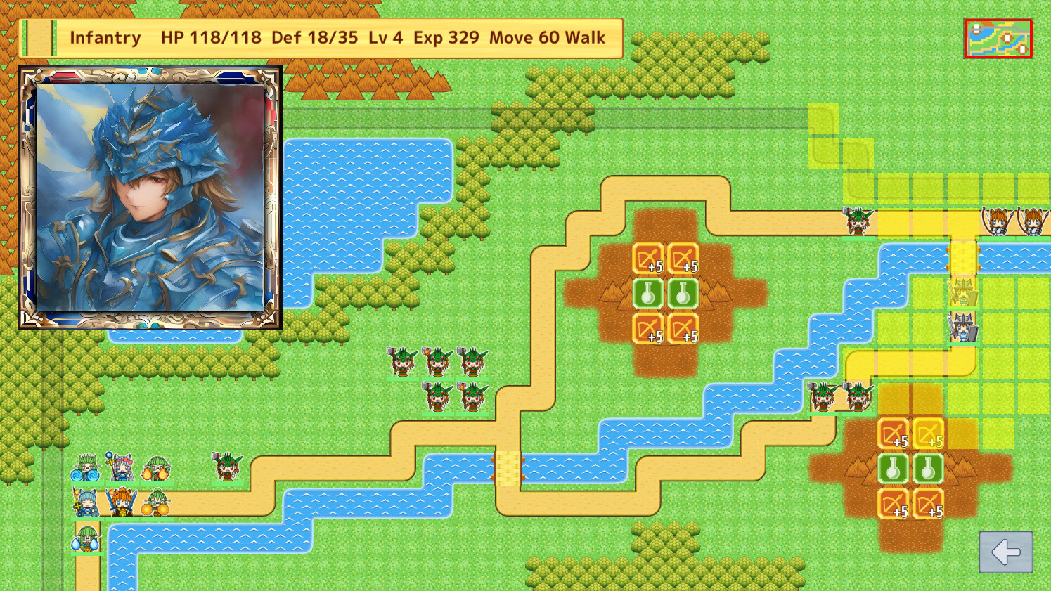 Little Land War SRPG screenshot 18