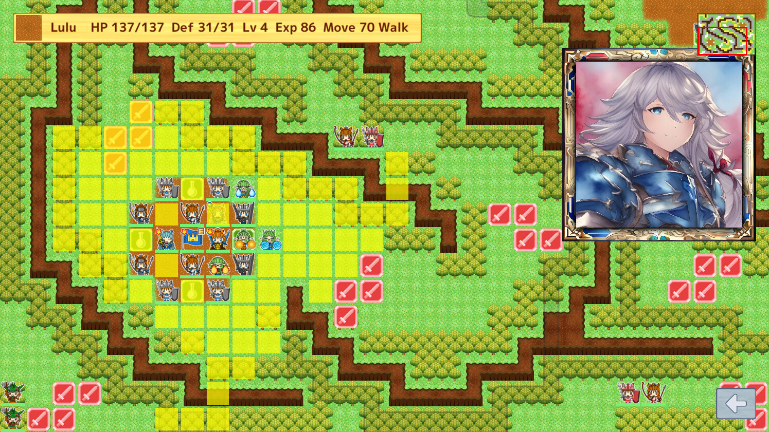 Little Land War SRPG screenshot 17