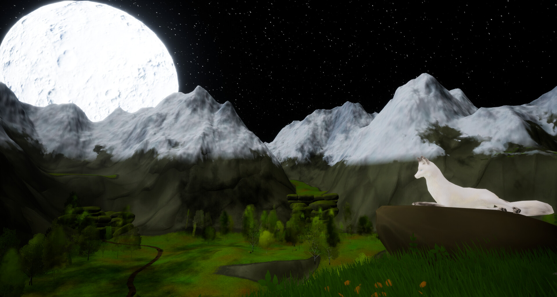 Fox of the moon screenshot 1