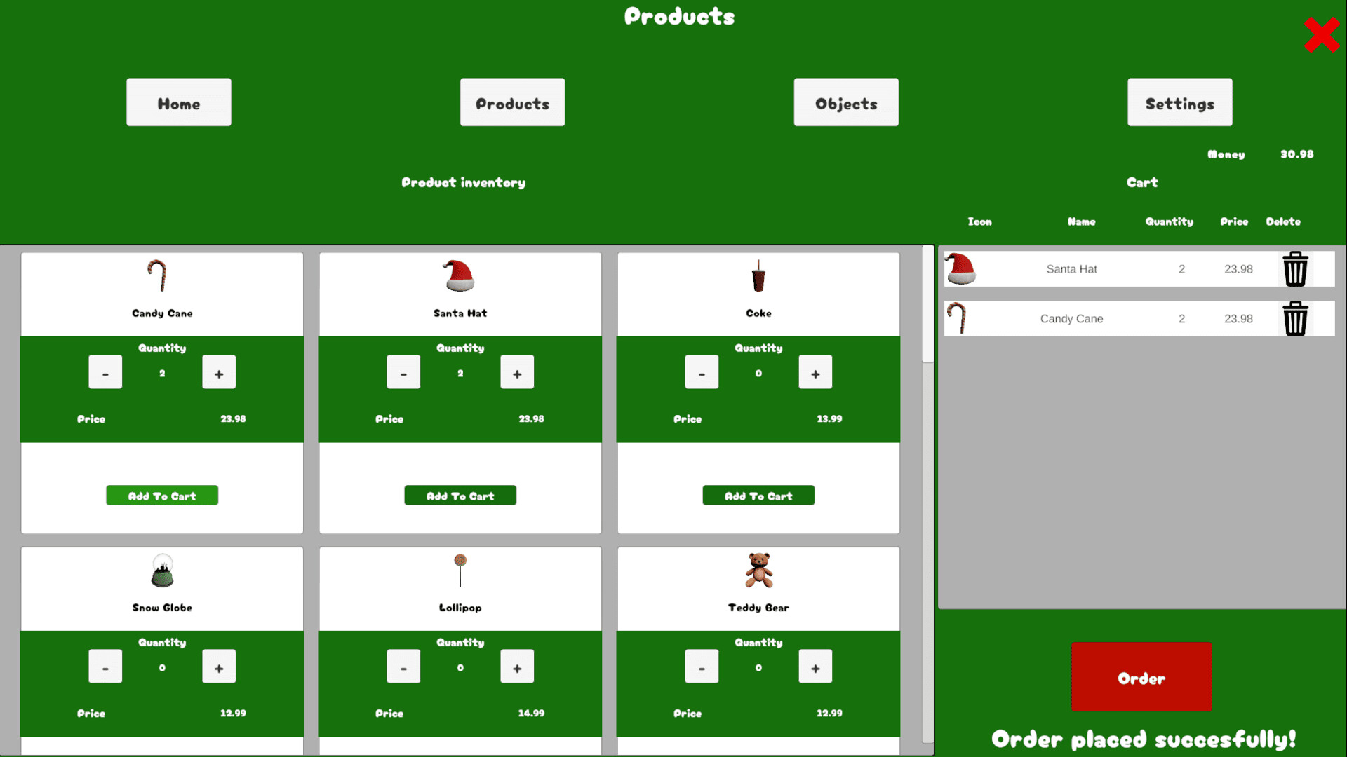 Christmas Market Shop Simulator screenshot 4