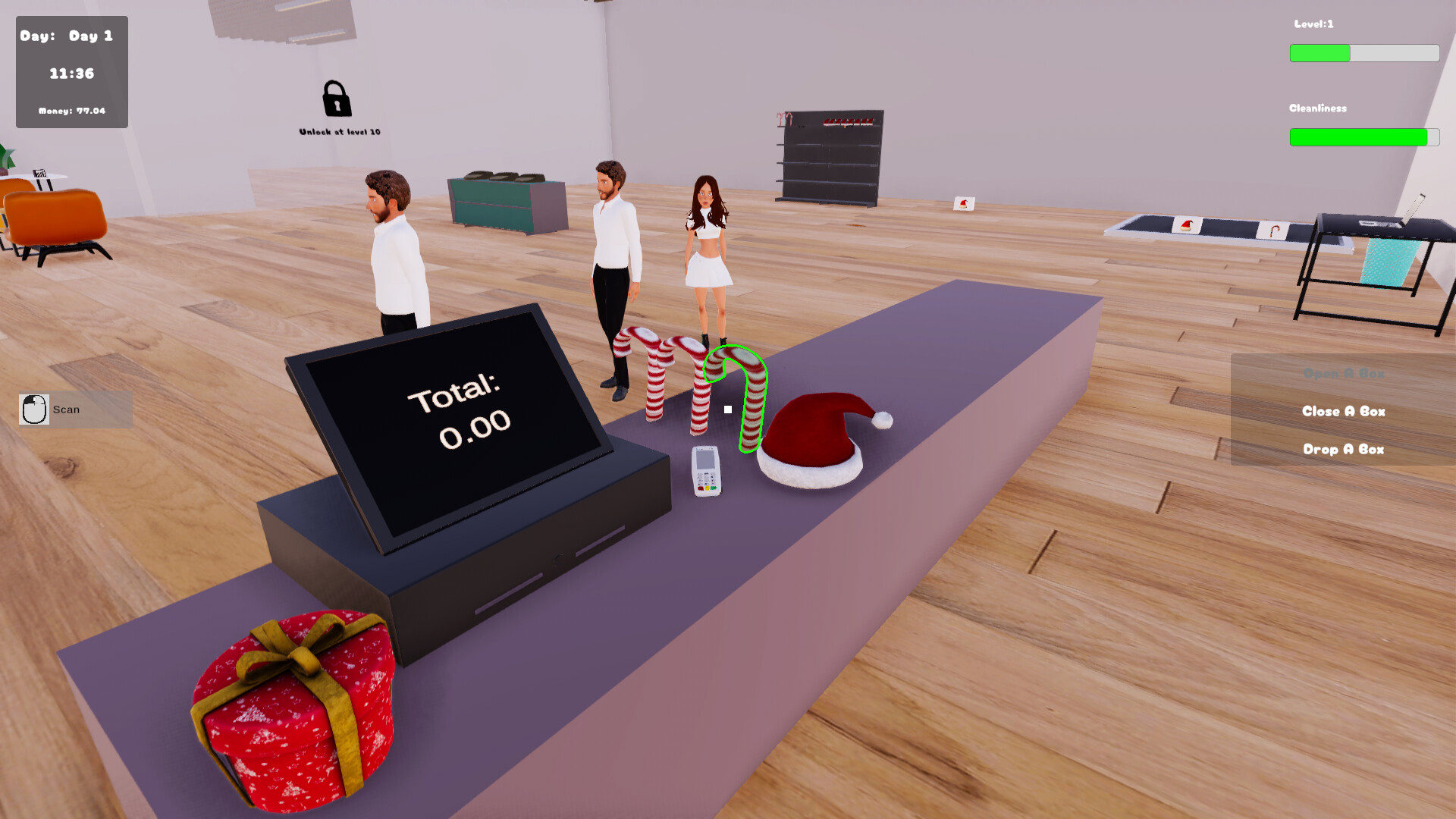 Christmas Market Shop Simulator screenshot 1