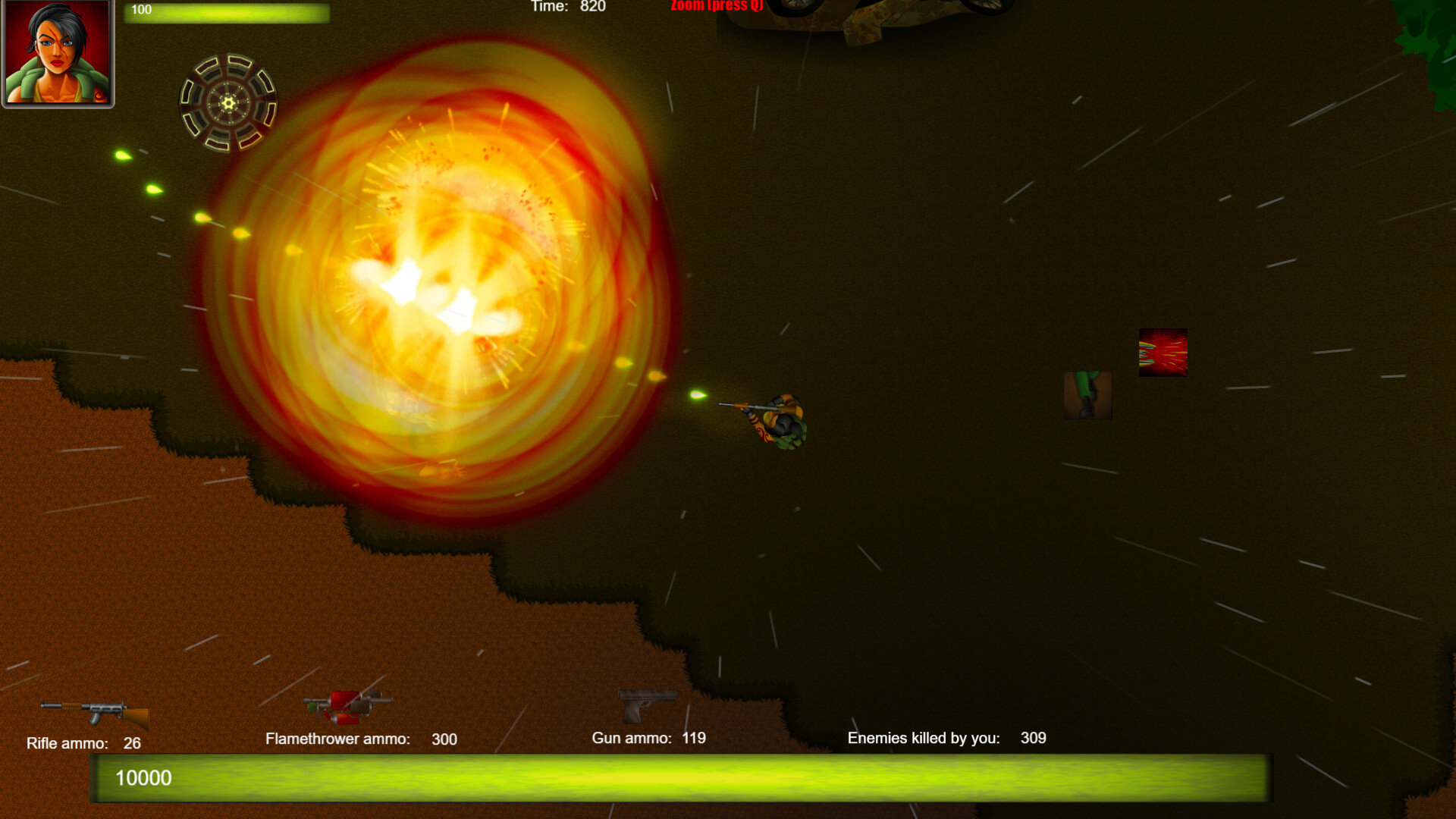 Zombie Apocalypse - The Last Fortress screenshot 3