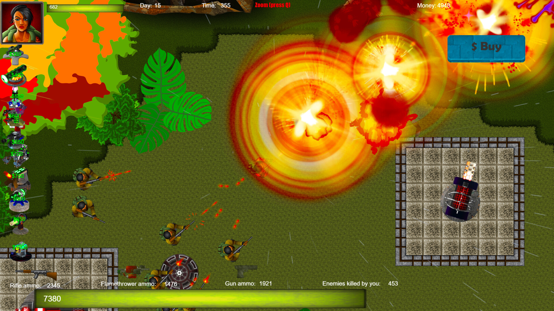 Zombie Apocalypse - The Last Fortress screenshot 7