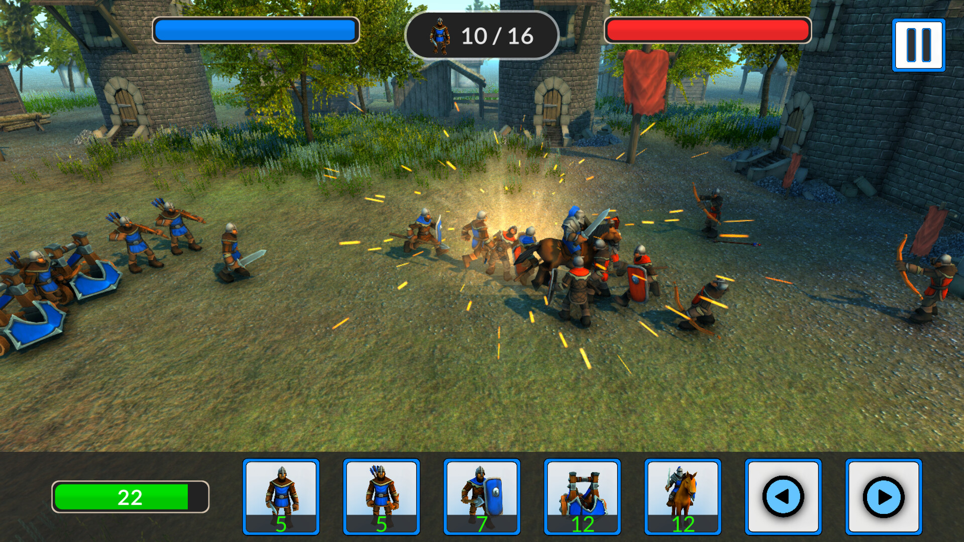 Castle Kingdom Wars screenshot 1