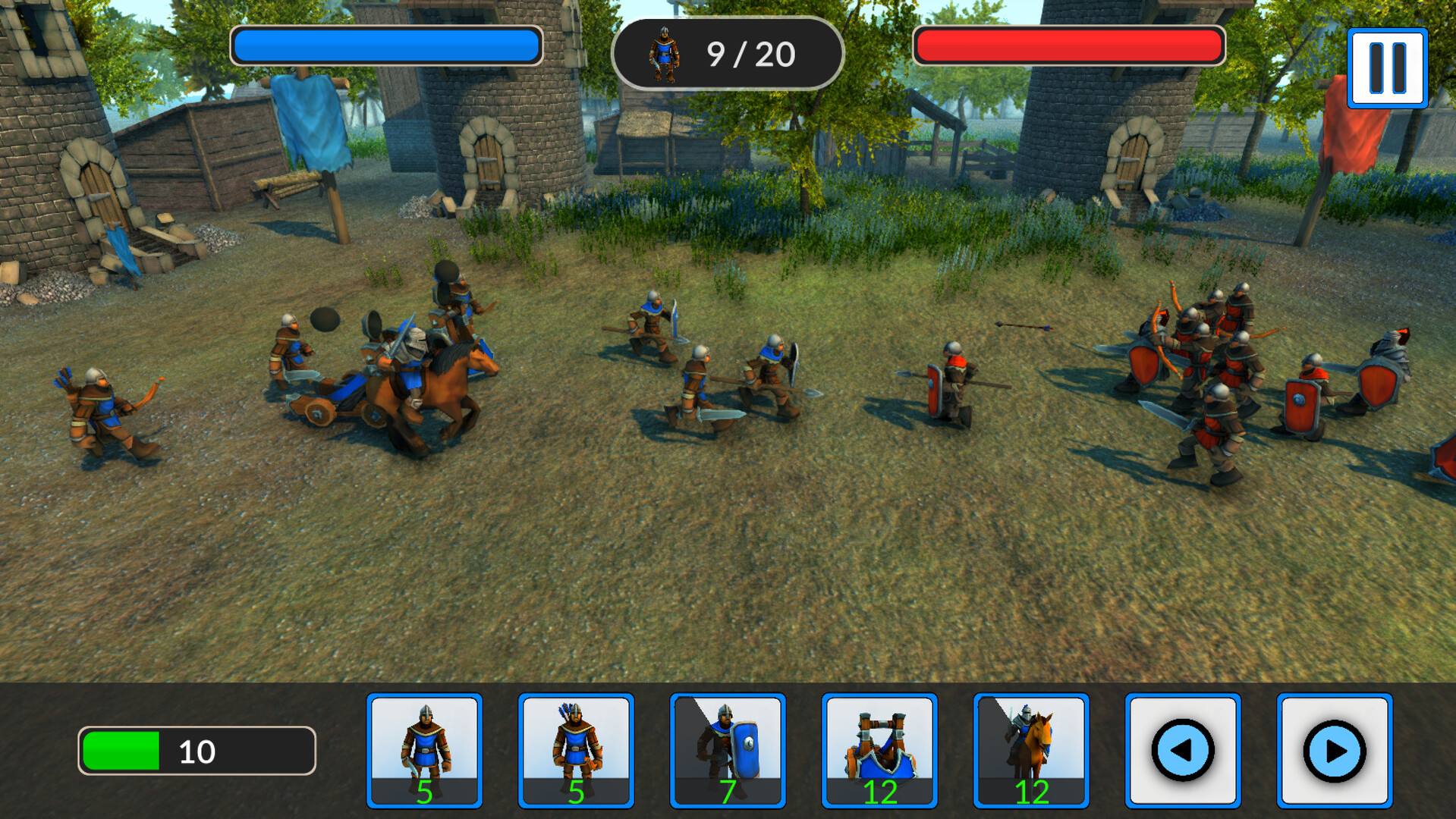 Castle Kingdom Wars screenshot 2