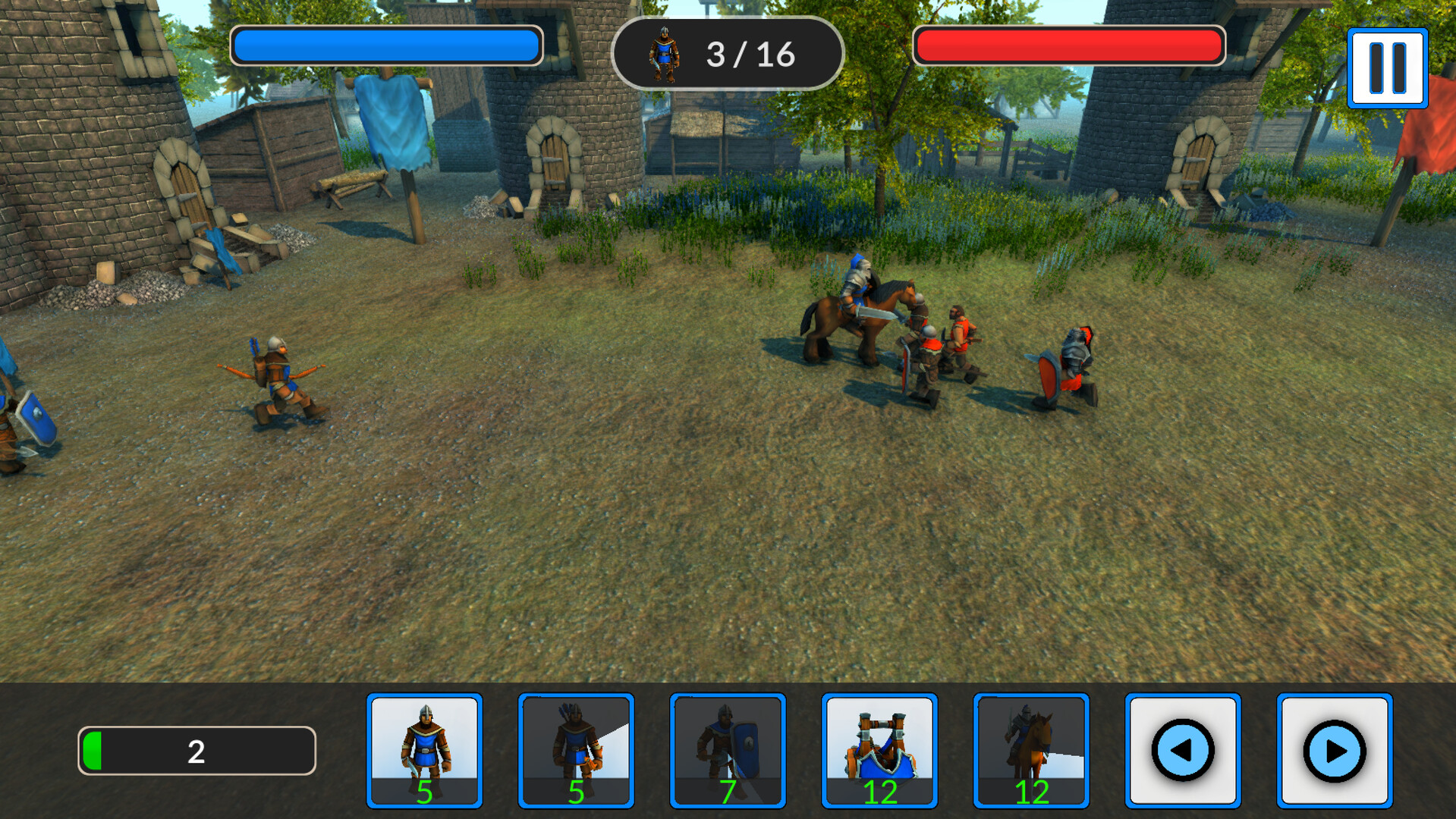 Castle Kingdom Wars screenshot 3