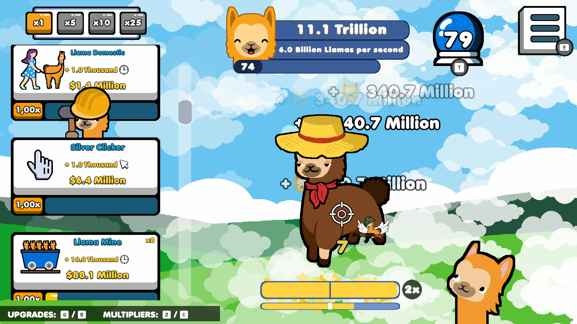 Lhama Clicker screenshot 5