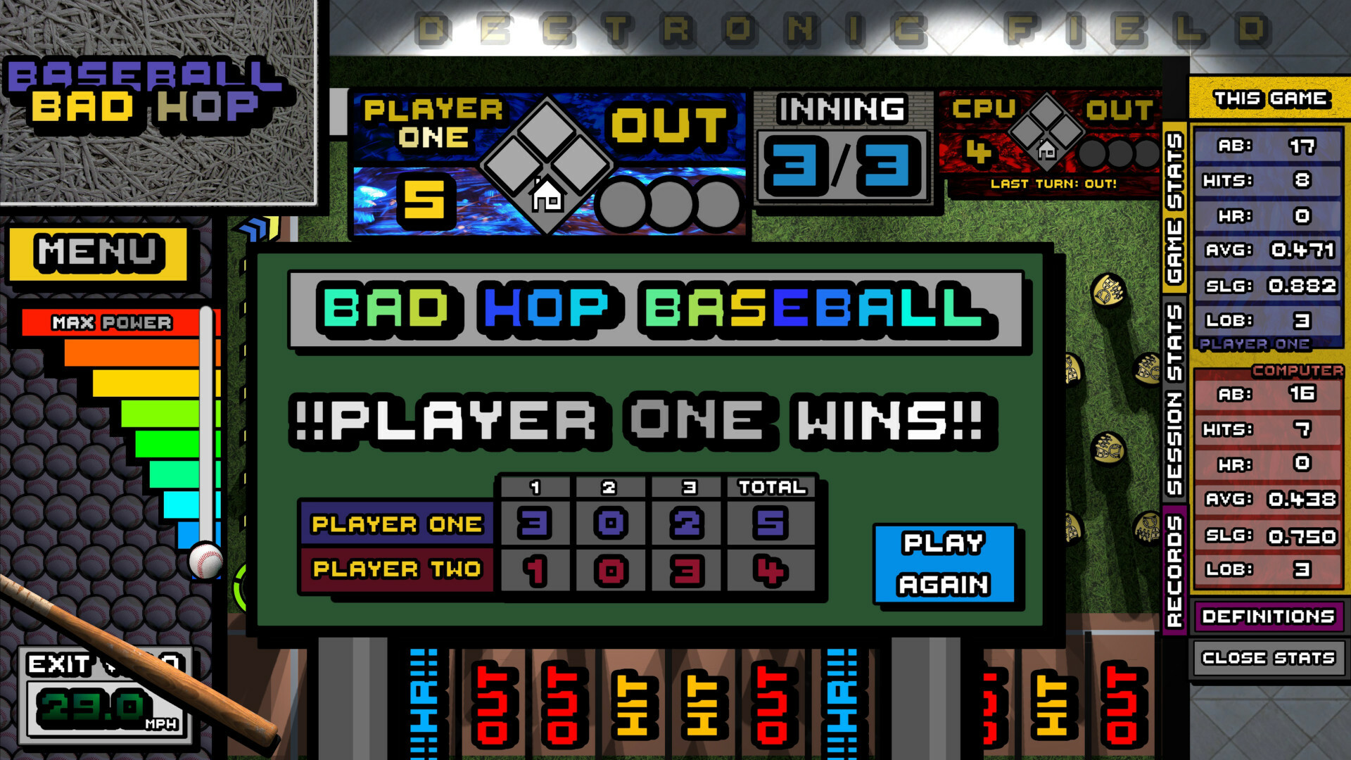 Bad Hop Baseball screenshot 5